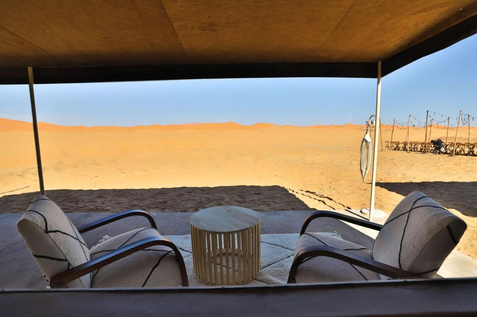Aiour Luxury Camp Hotel Merzouga Bagian luar foto