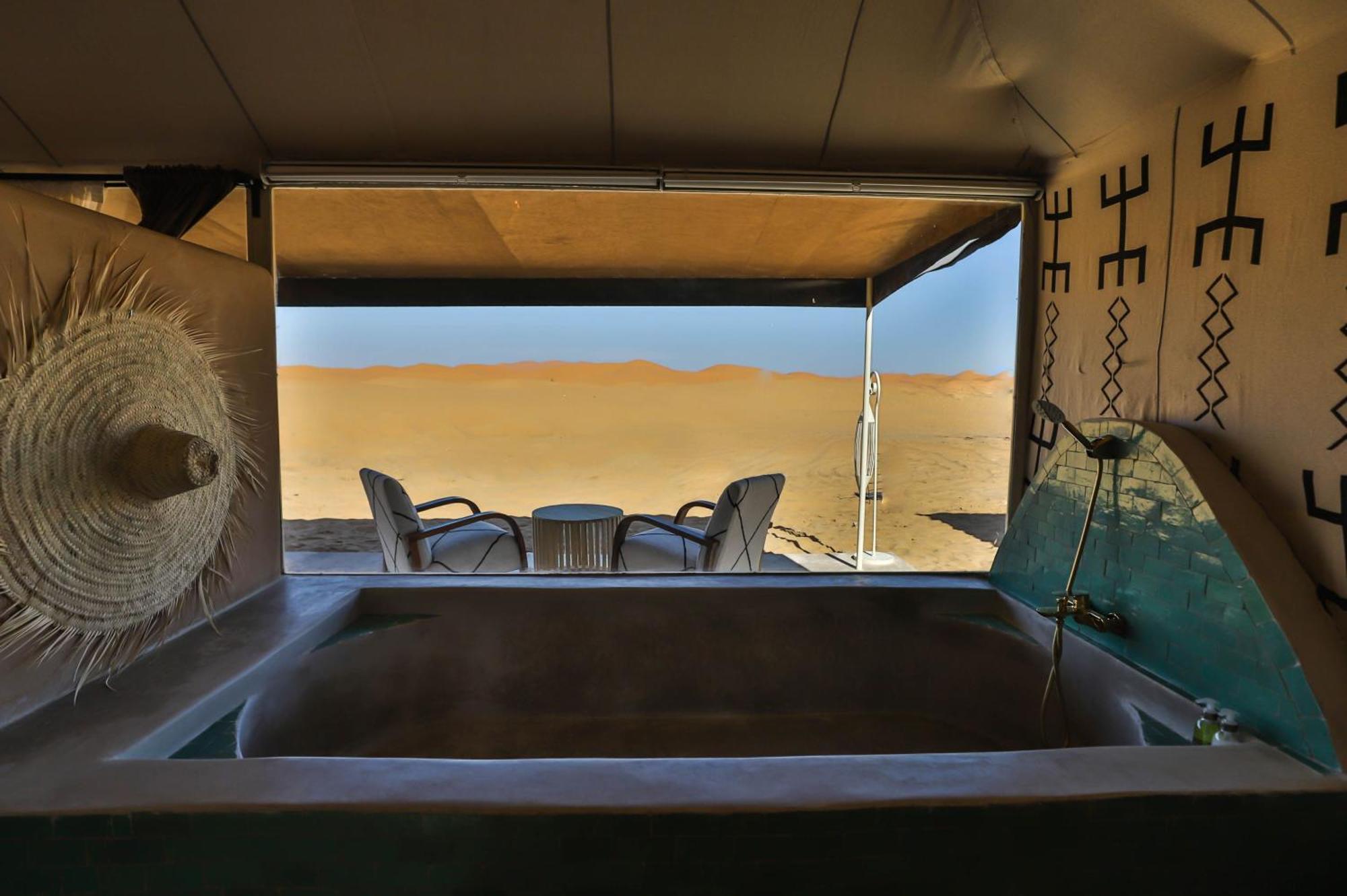 Aiour Luxury Camp Hotel Merzouga Bagian luar foto